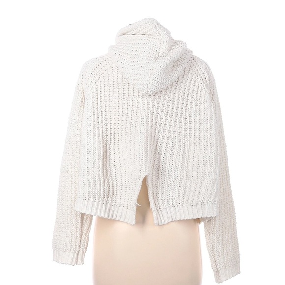 NWT Miracle Knit Hooded Pullover in White Size S/M - Picture 9 of 15